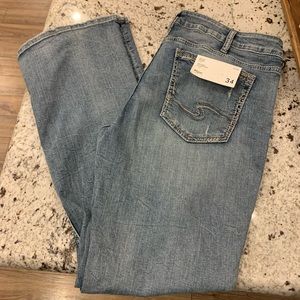 Women’s Silver jeans size 34 Elyse style
